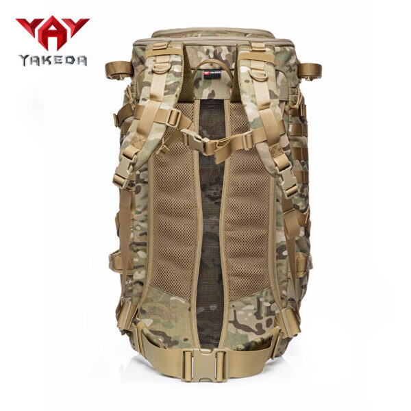 Tactical Army Camouflage Double Shoulder Outdoor Travel MOLLE Child Mother Backpack - Image 3