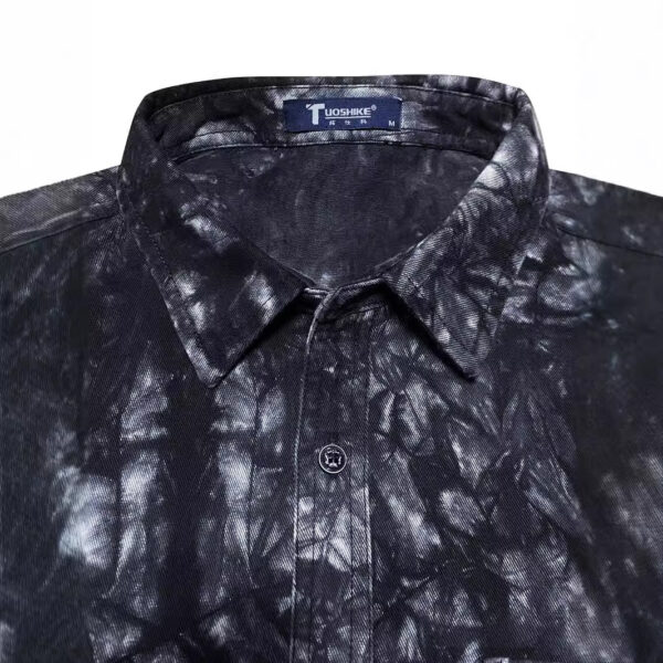 Denim Shirt For Men Long Sleeve Autumn And Winter - Image 3