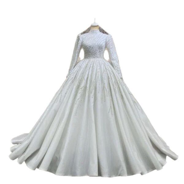 Bride Owner Wedding Dress Trailing Wedding Pettiskirt - Image 5