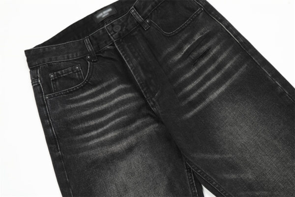 Vintage Fashion Denim Trousers For Men - Image 8