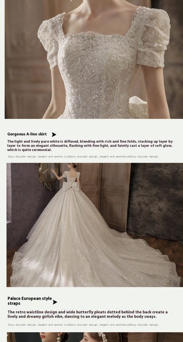 Bride Retro Super Fairy Mori Style Dream Wedding - Image 3