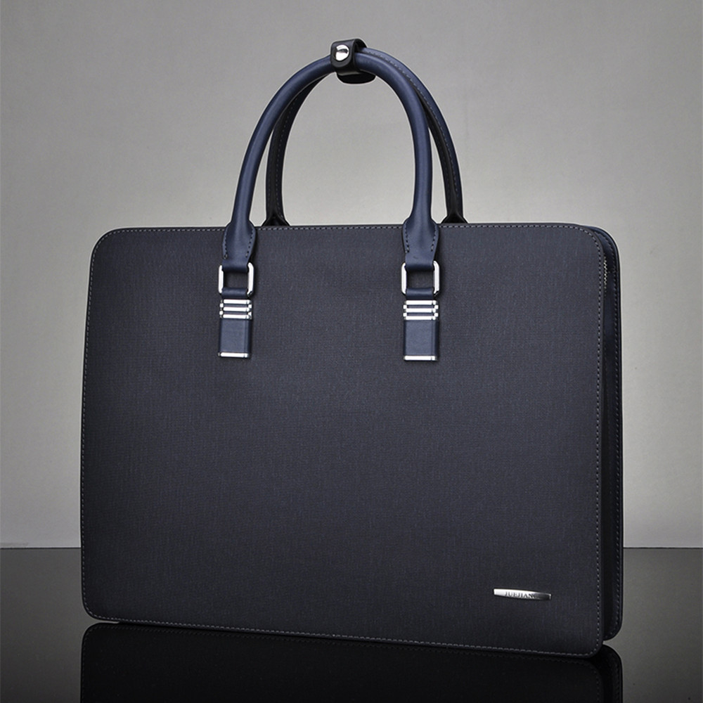 Handbagmen’s Business Multi-compartment Combination Lock Briefcase