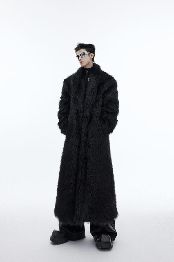 Men Long  Trench Coat - Image 7