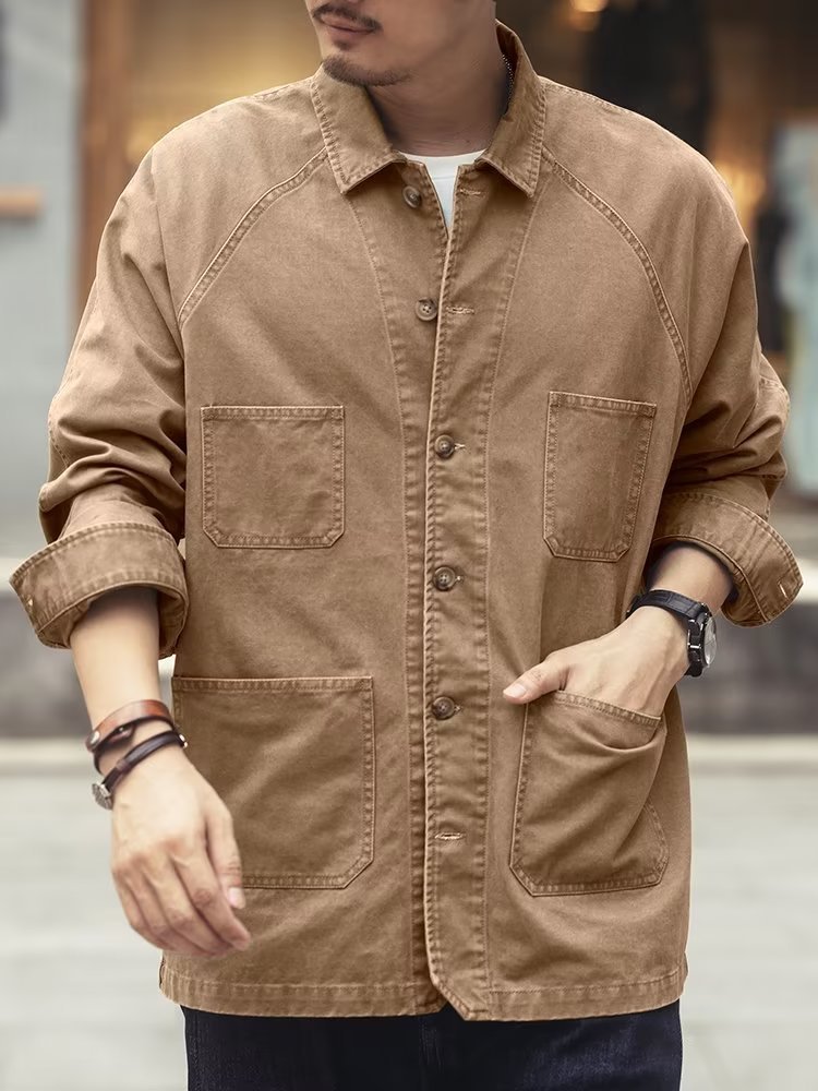 Versatile Casual Denim Jacket For Men - Image 3