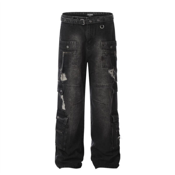 Fashion Holes Denim Jeans