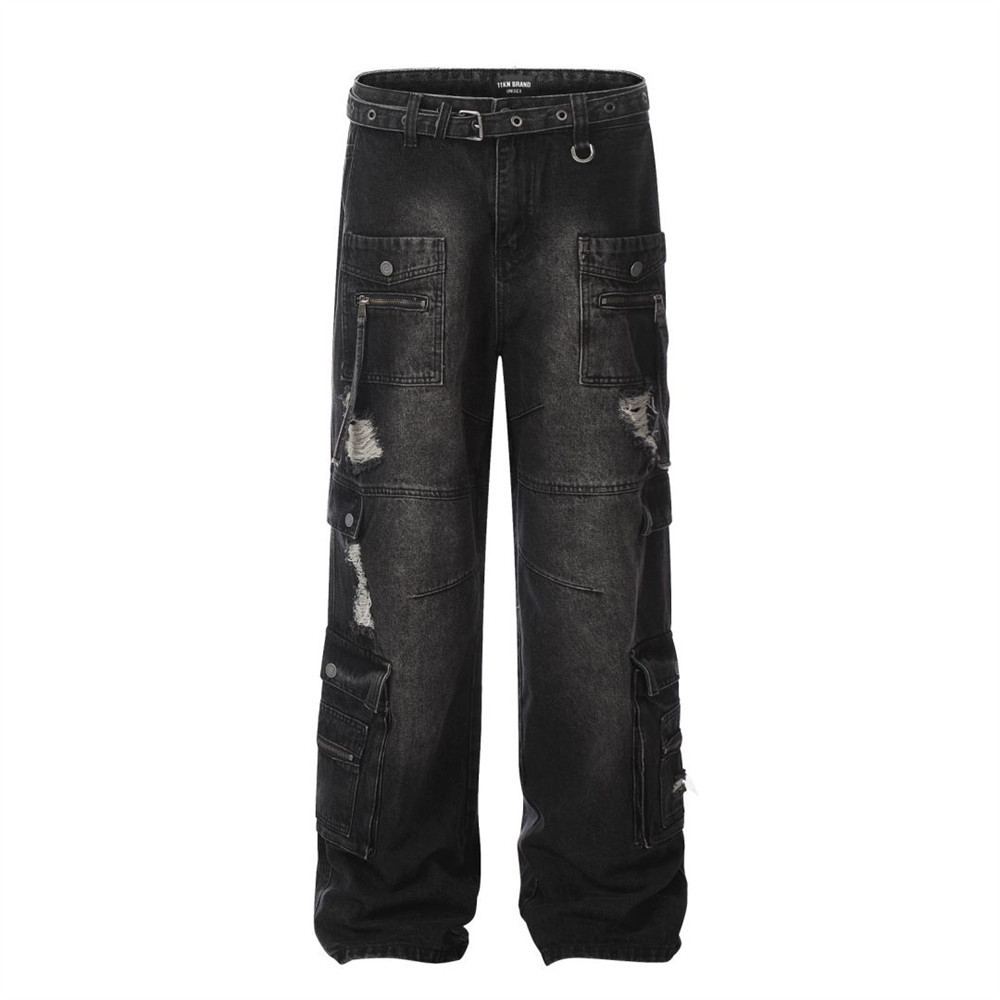Fashion Holes Denim Jeans