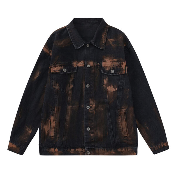 Fashion Holes Denim Clothes Jacket Men - Image 10