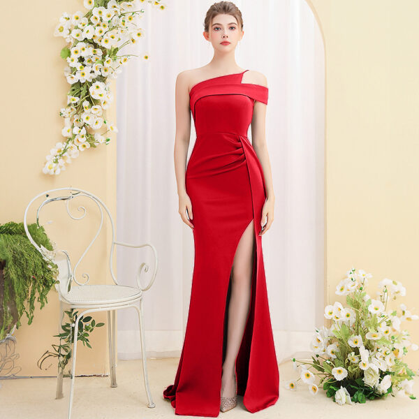 Long Fish Tail Party  Dress - Image 4