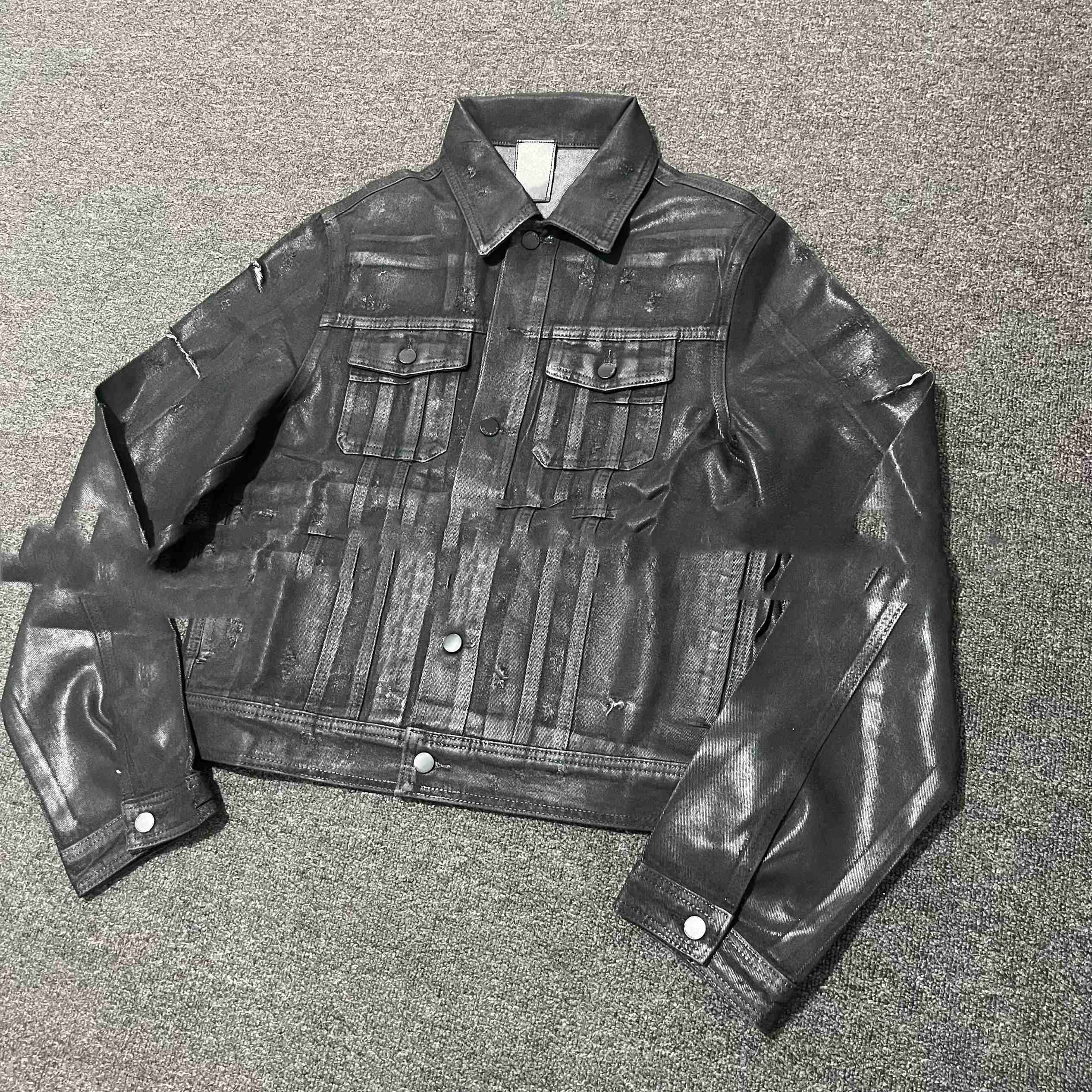 Denim Coat Archive Short Slim Jacket