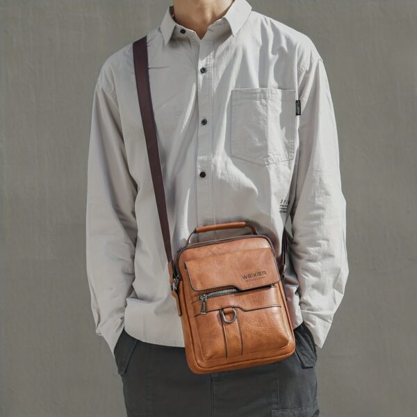 Men's New Shoulder Bag, - Image 4