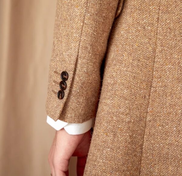 Color Dots Mid-length Coat - Image 4