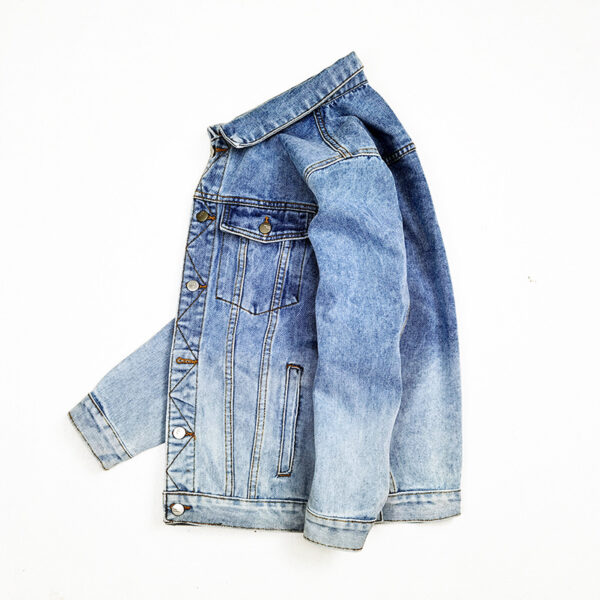 Gradient Color Jacket Men - Image 3
