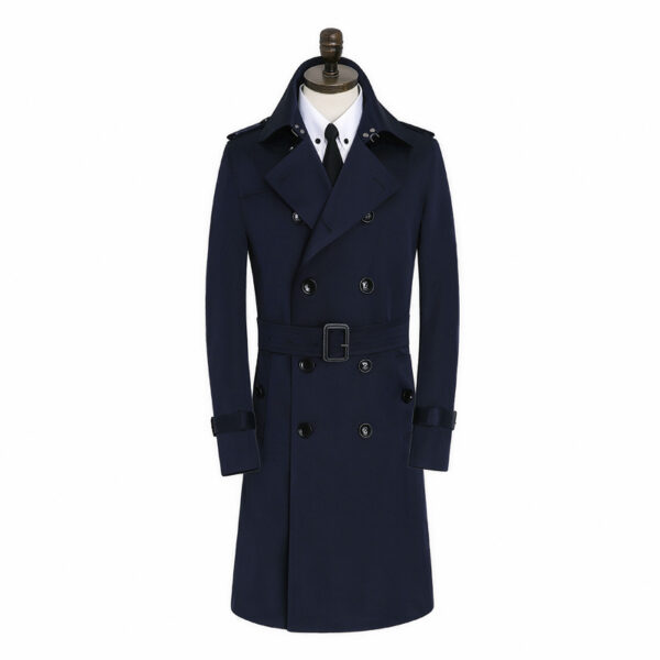 Long Slim  Medium Length Jacket - Image 5