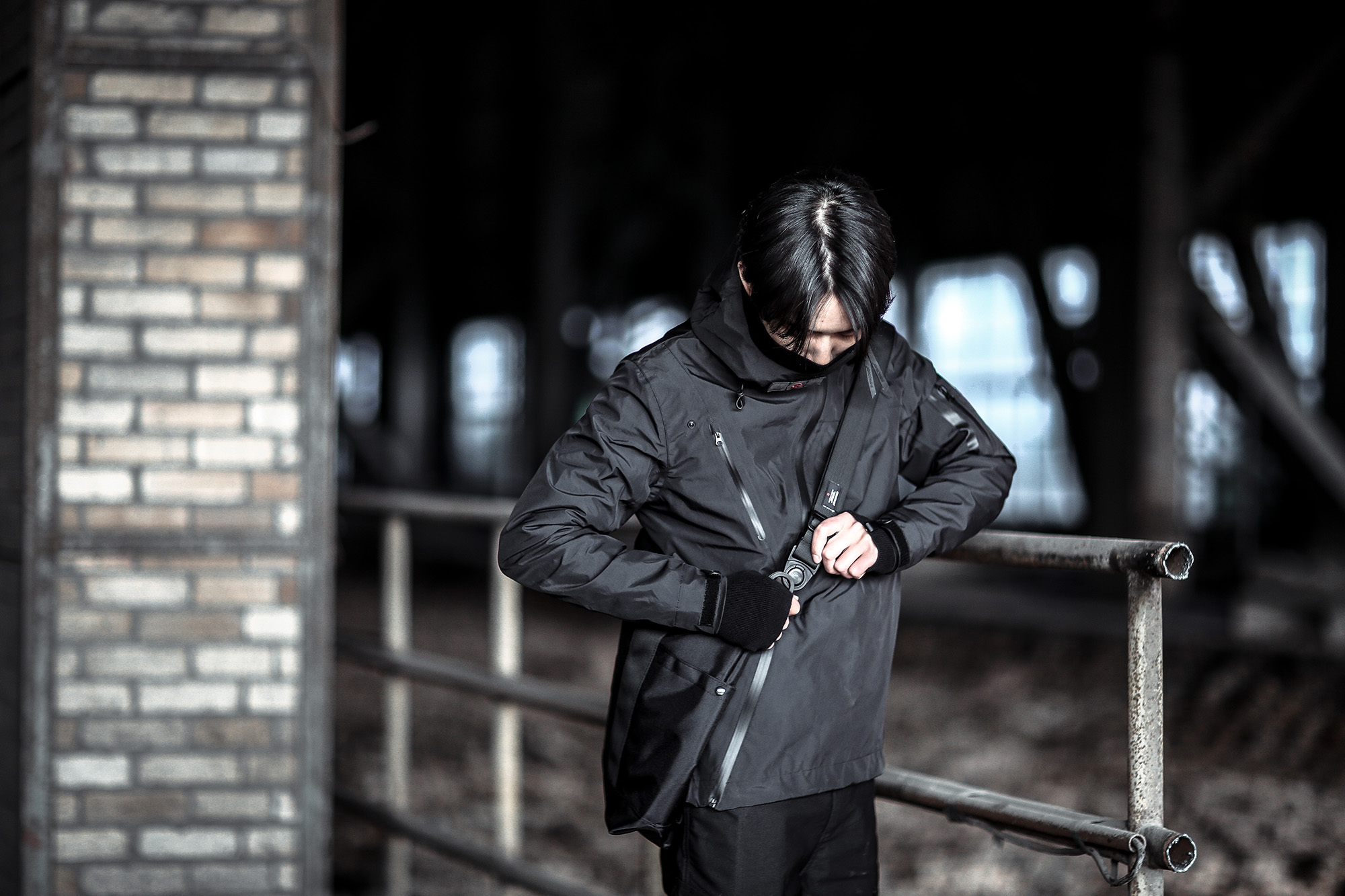 Functional Hooded National Tide Men's Jacket - Image 2