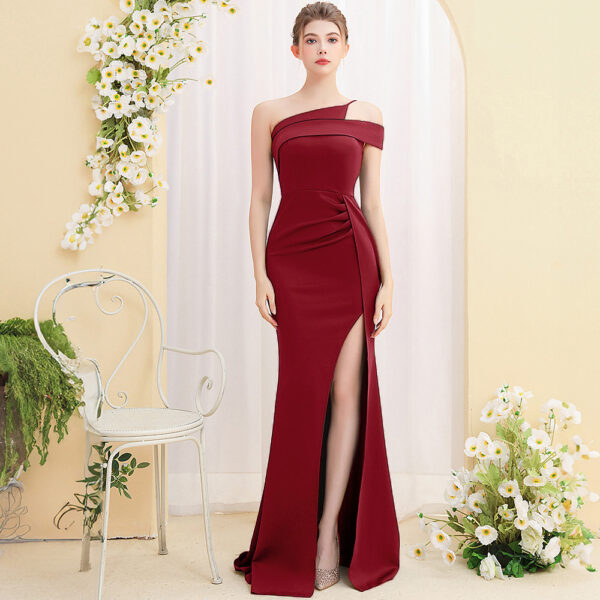 Long Fish Tail Party  Dress - Image 2
