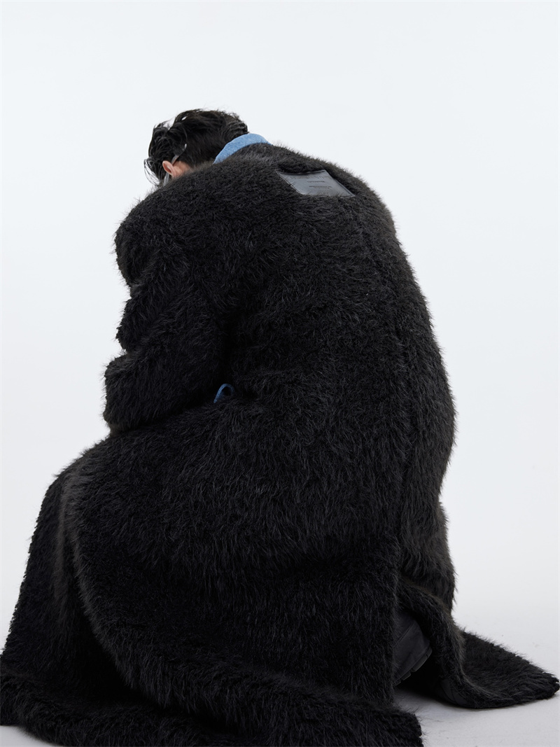 Men's Long Fur Coat - Image 5