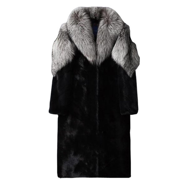 Men's Fur Jacket Mink Thermal Top - Image 4