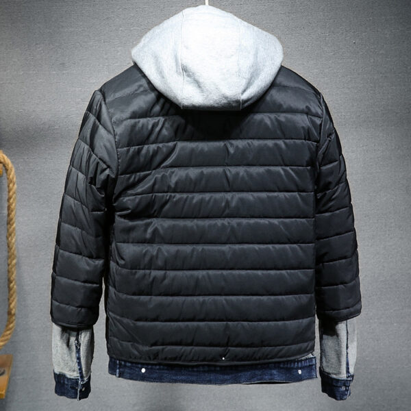 Thick denim jacket men - Image 3