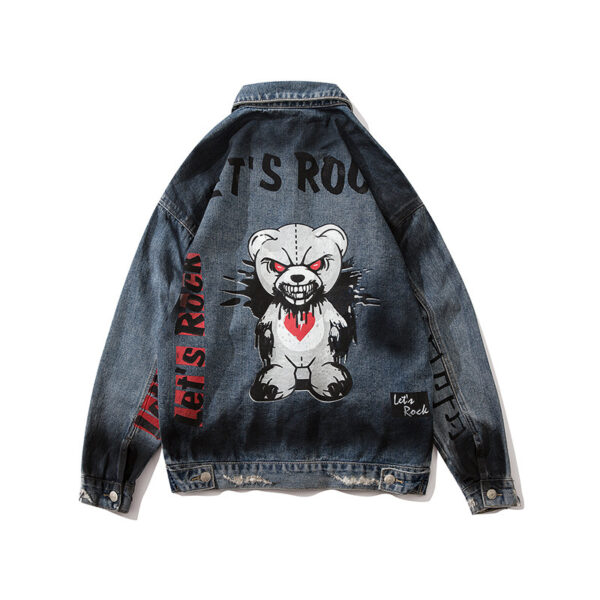 Loose Denim Shirt Men Jacket