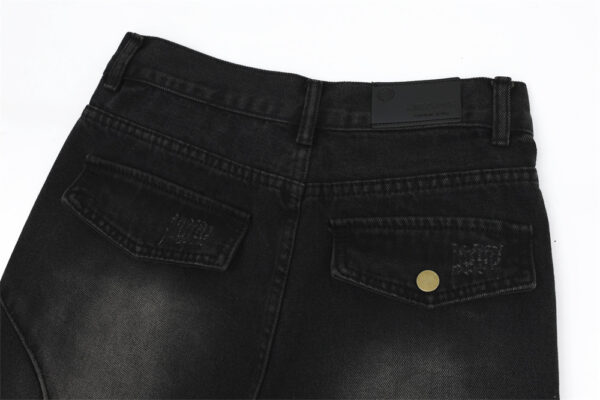 Hole Denim Overalls Men - Image 2