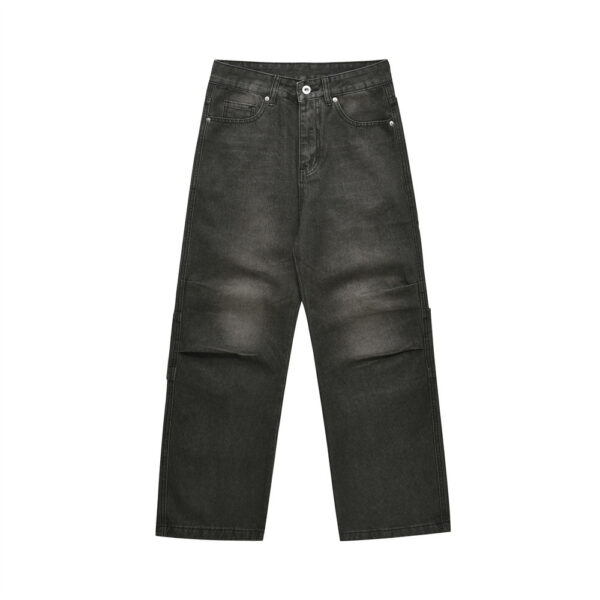 Fashion Loose Denim Trousers Men - Image 7
