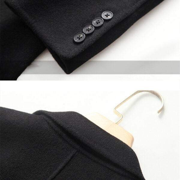 Men's Fashion Thickened Cashmere Coat - Image 3
