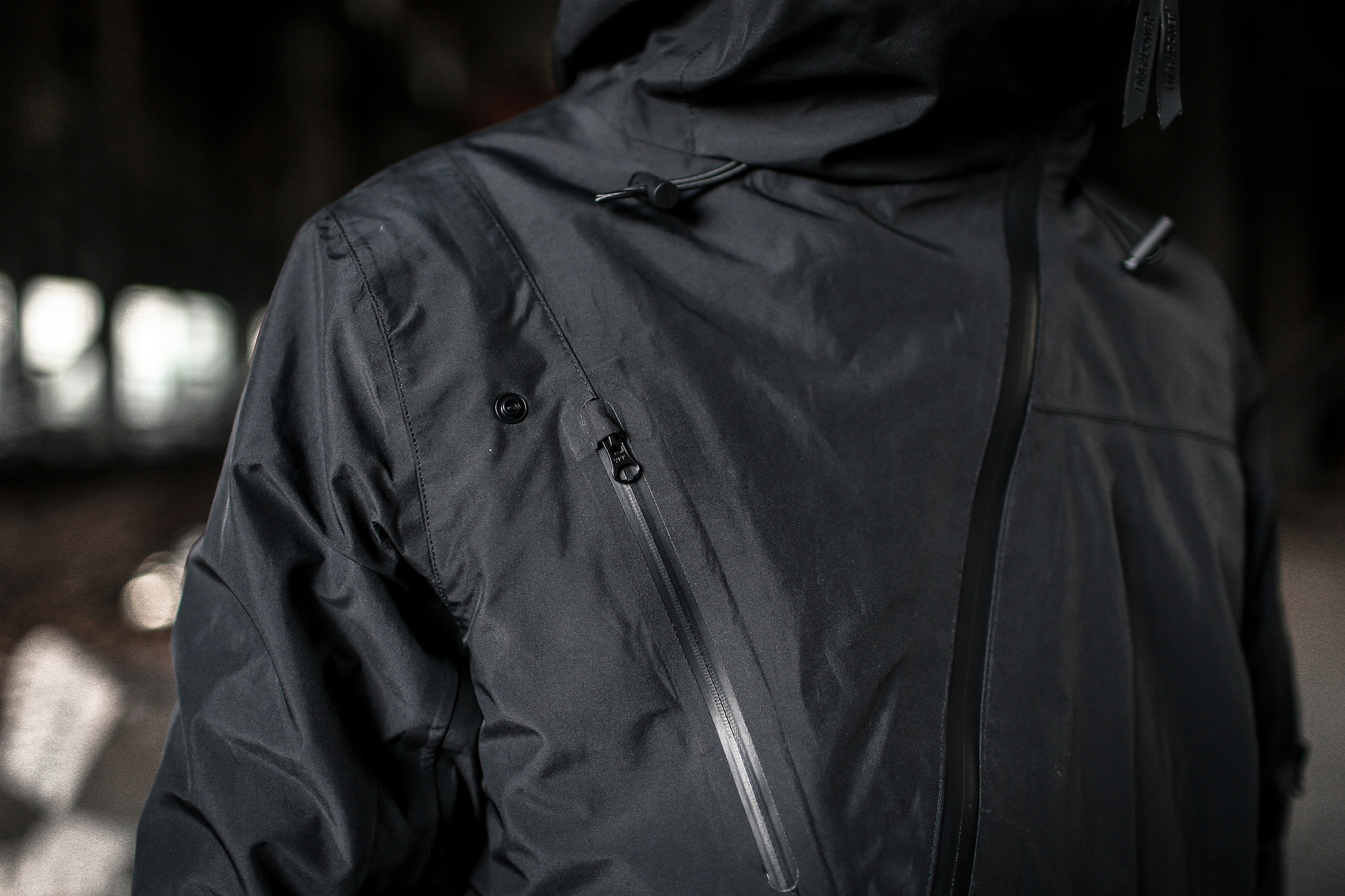 Functional Hooded National Tide Men's Jacket - Image 5