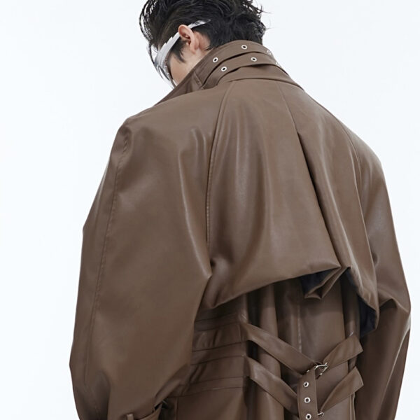 Women's Fashionable Knee Length Jacket - Image 5