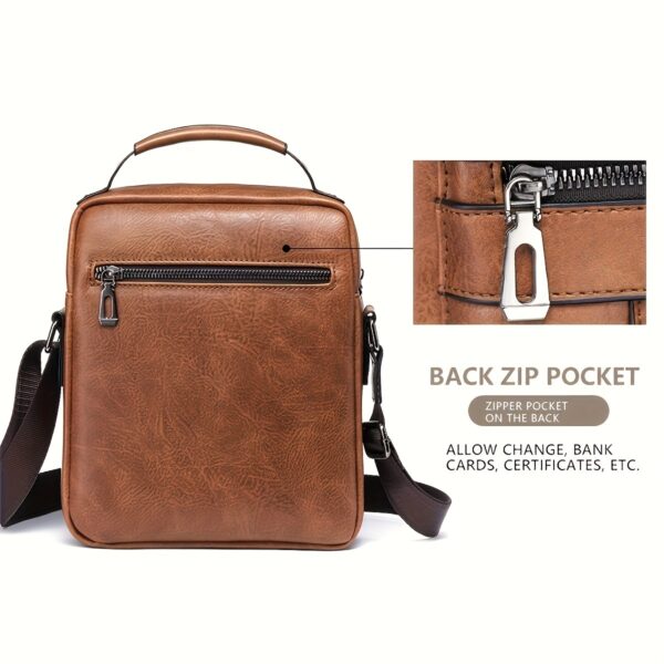 Men's New Shoulder Bag, - Image 5
