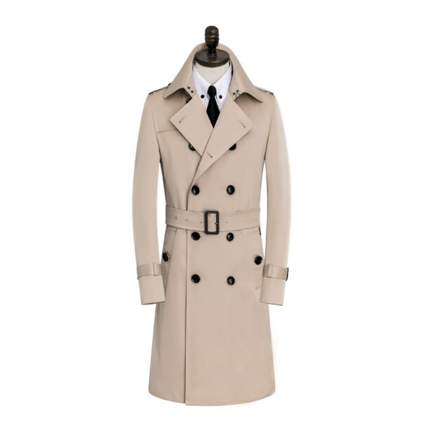 Long Slim  Medium Length Jacket - Image 2