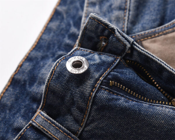 Fashion Horn Denim Pants Men - Image 8