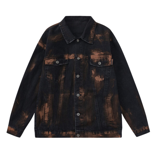 Fashion Holes Denim Clothes Jacket Men - Image 6