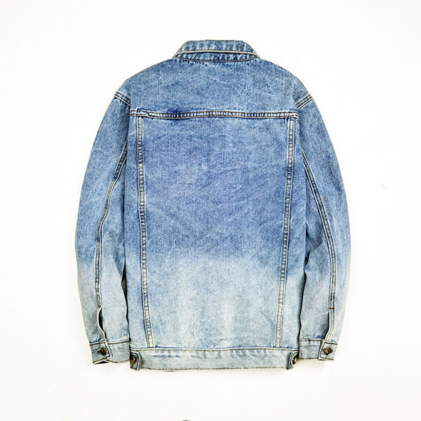 Gradient Color Jacket Men - Image 2