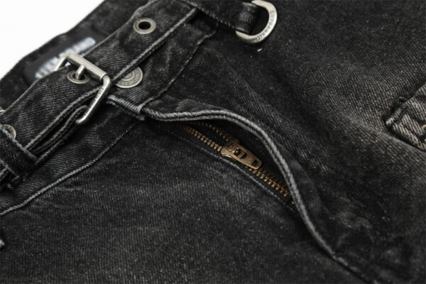 Fashion Holes Denim Jeans - Image 6