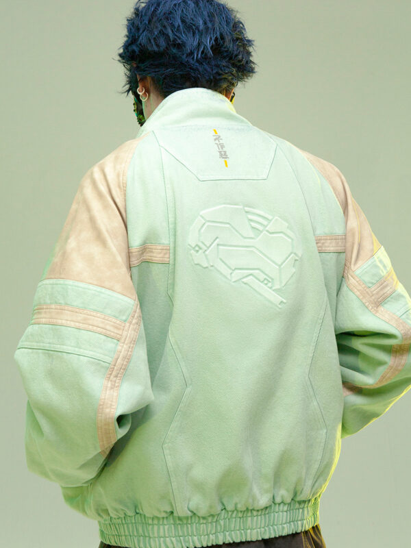 Chinese Style Leather Thickened Short Jacket - Image 4