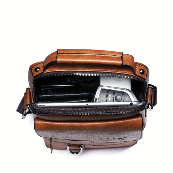 Men's New Shoulder Bag, - Image 8