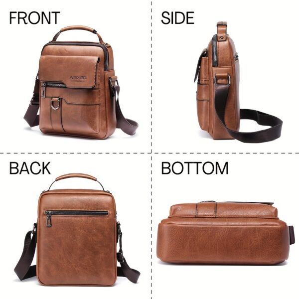 Men's New Shoulder Bag, - Image 7