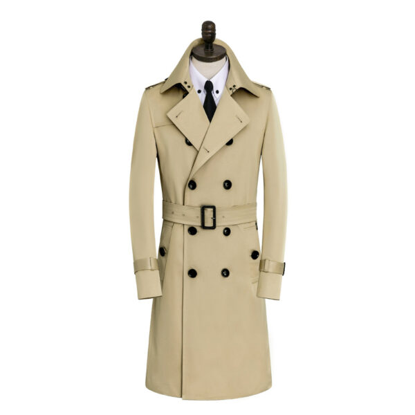 Long Slim  Medium Length Jacket - Image 4