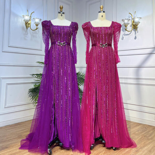 Crystal Stone Party  Evening Dress