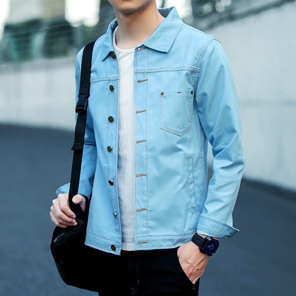 Trendy All-matching Slim Fit Jacket - Image 4
