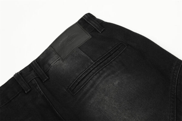 Inkjet Straight-leg Denim Overalls Men - Image 7
