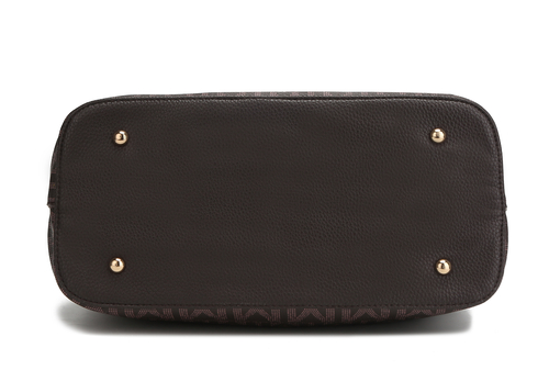 Ginger Woven Vegan Leather Women Shoulder Bag