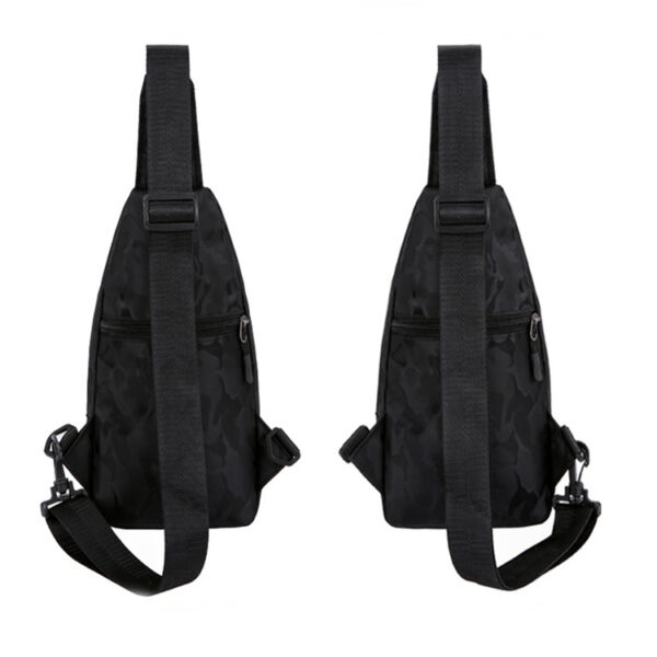 Camouflage Chest Bags Men Crossbody Bag With Headphone Hole - Image 10