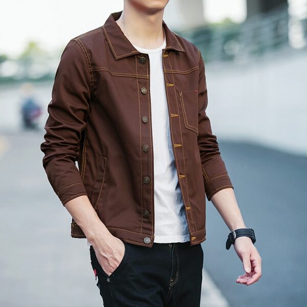 Trendy All-matching Slim Fit Jacket - Image 9
