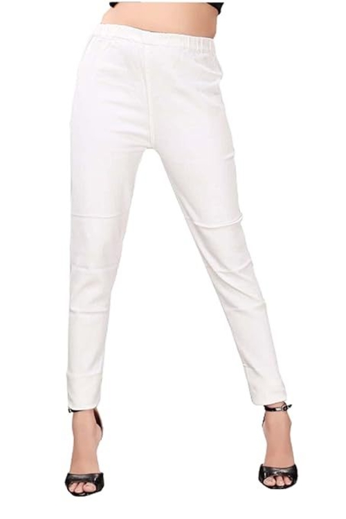 Denim Fix Elastic Women Denim Jegging (Size-30) (Color-WHITE)