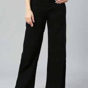 Women High Rise Denim Jeans(Size28)(Colorblack)