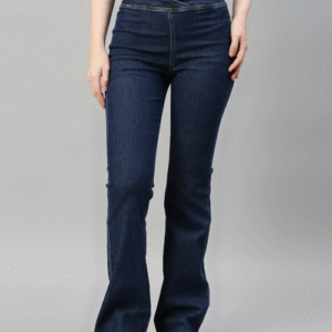 Women High Rise Denim Jeans(Size30)(Colornavy blue)