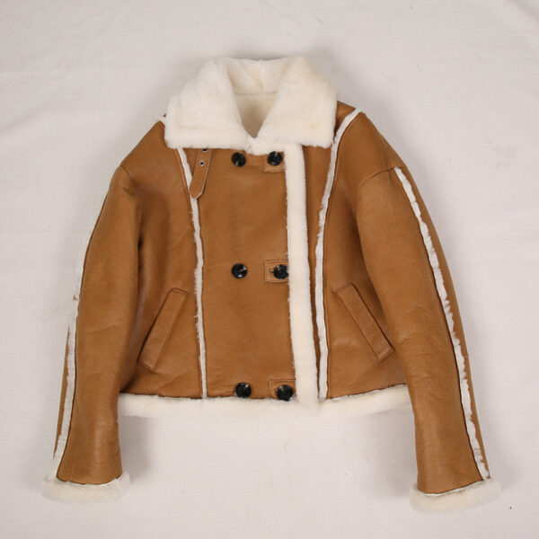 Women's Fashion Fur All-in-One Stand Collar Jacket - Image 7