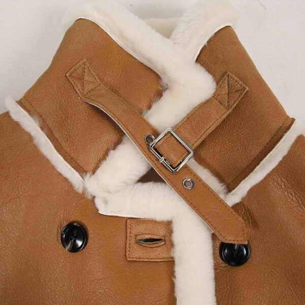 Women's Fashion Fur All-in-One Stand Collar Jacket - Image 9