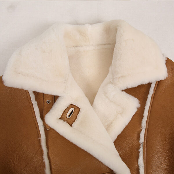 Women's Fashion Fur All-in-One Stand Collar Jacket - Image 8